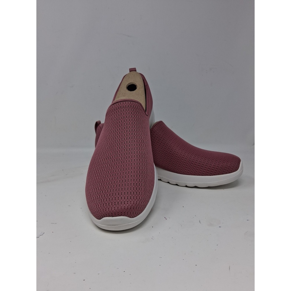 Skechers Performance Air Cooled GoGa Mat Women's Slip On Shoes Mauve SZ 9.5